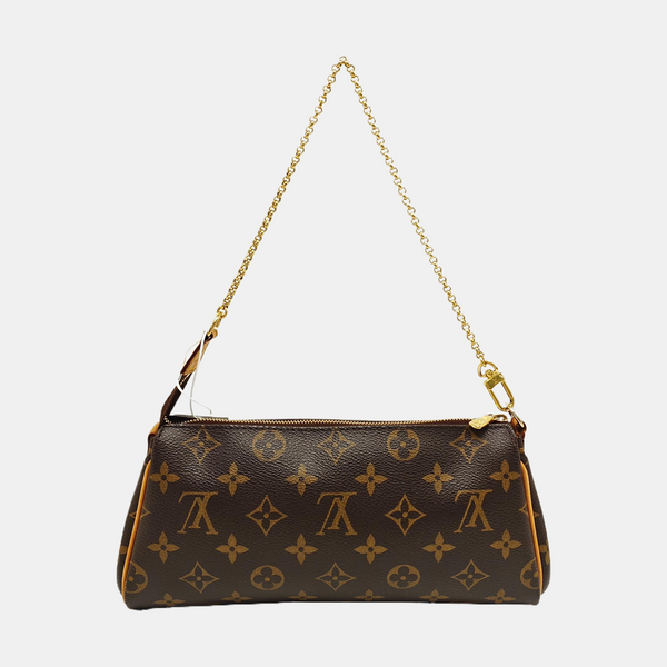 EVA Monogram Coated Canvas Brown