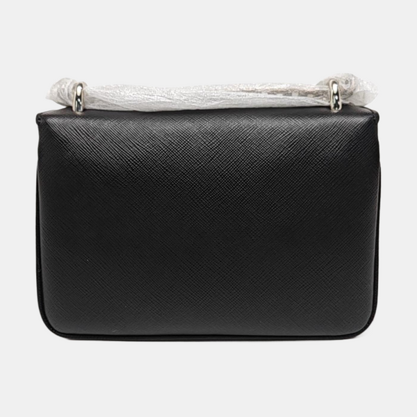 Calfskin Shoulder Bag Black