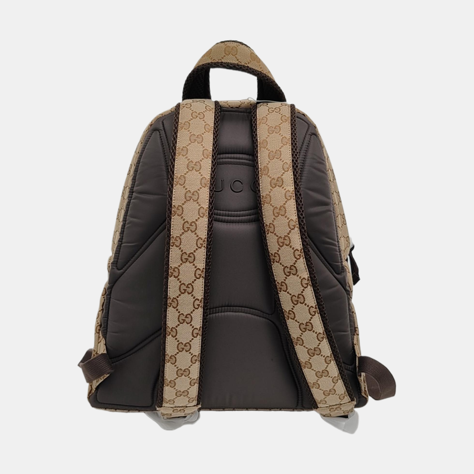 Monogram Canvas Backpack Medium Beige