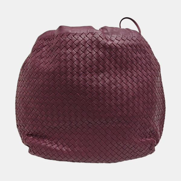 Calfskin Shoulder Bag Purple