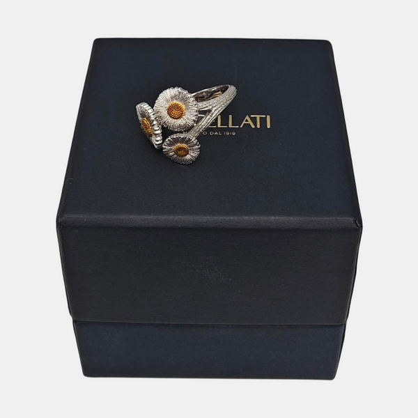 BLOSSOMS 925 Sterling Silver Ring EU 58