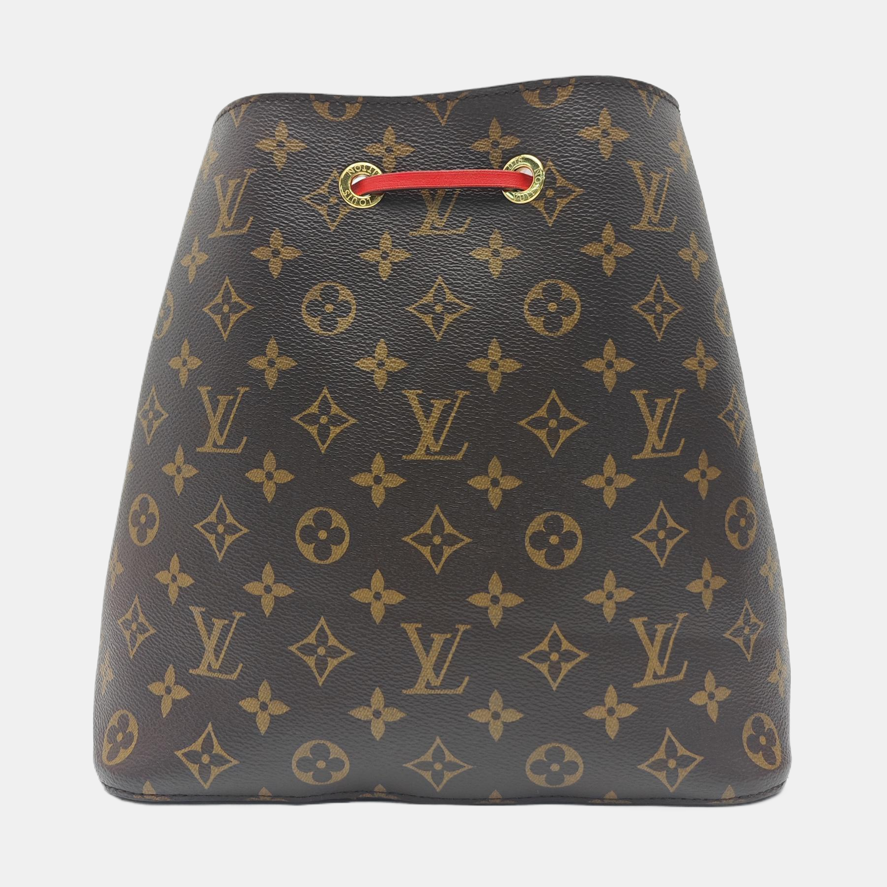 NÉONOÉ MM Monogram Coated Canvas Brown