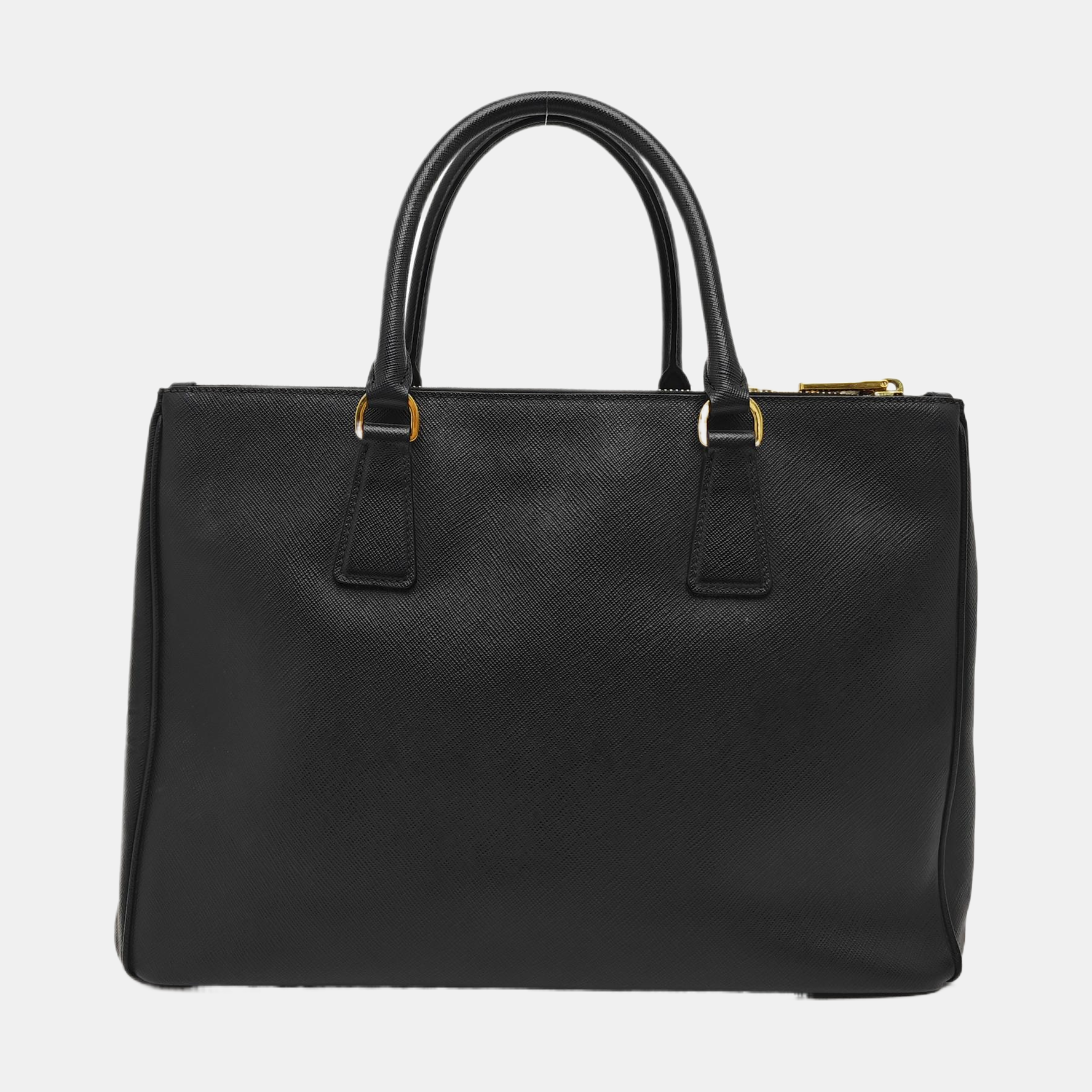 Saffiano Calfskin Tote Bag Black
