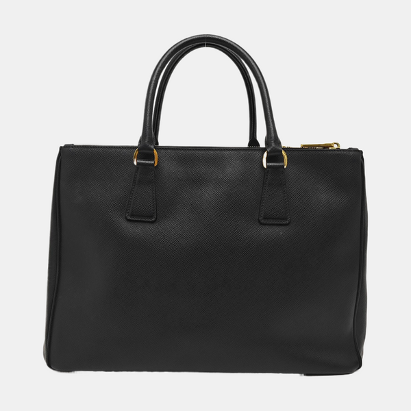 Saffiano Calfskin Tote Bag Black