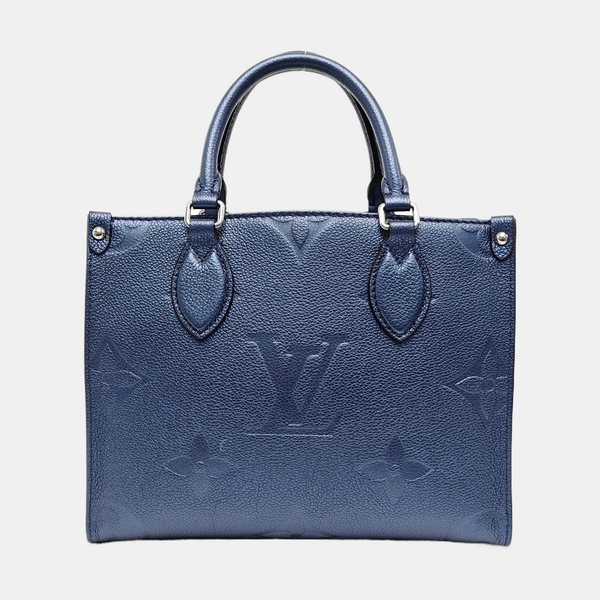 ONTHEGO PM Calfskin Blue