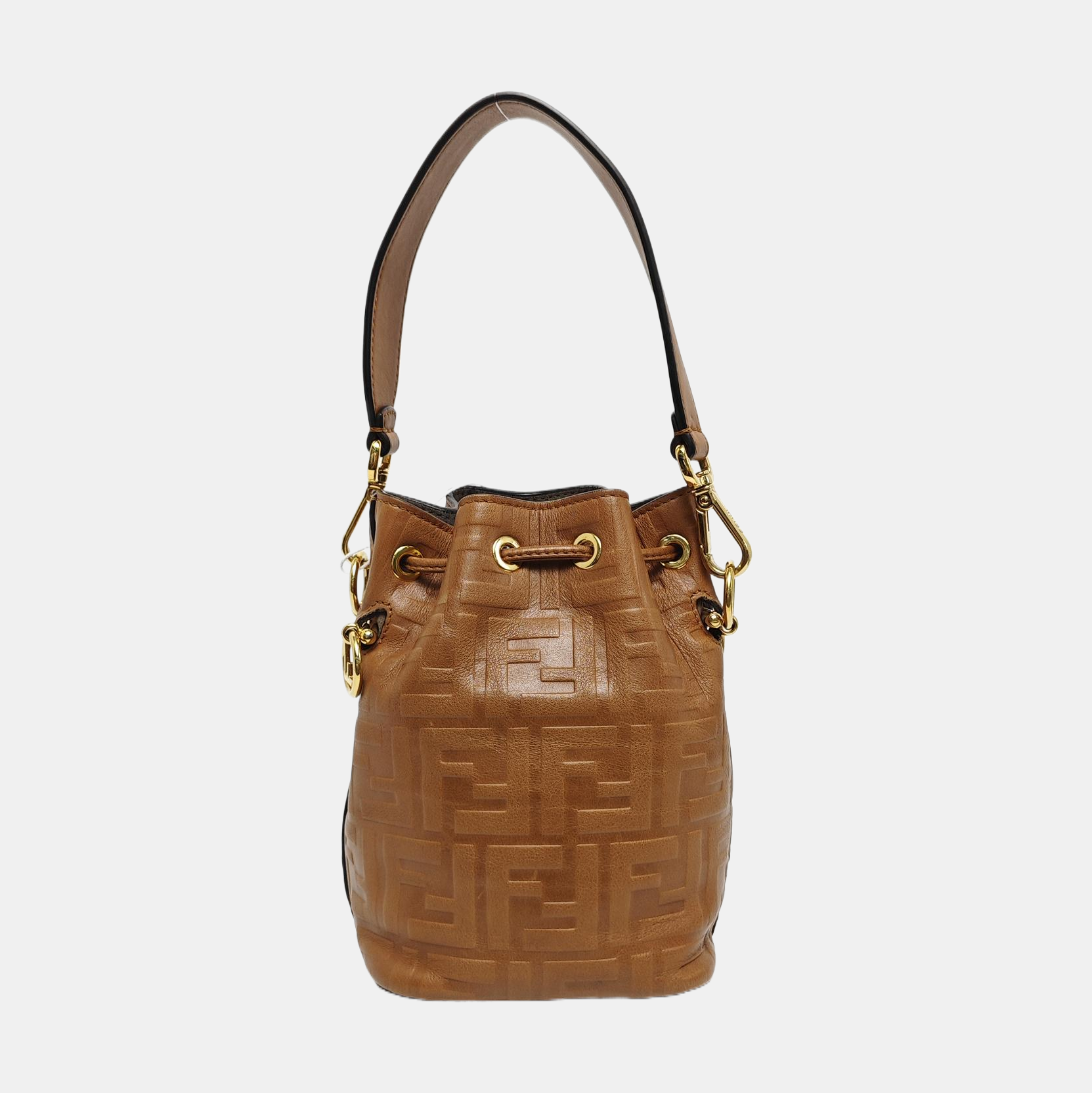 Mon Tresor Mini Calfskin Brown