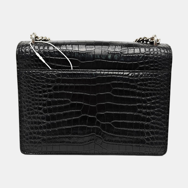 SUNSET Medium Calfskin Black