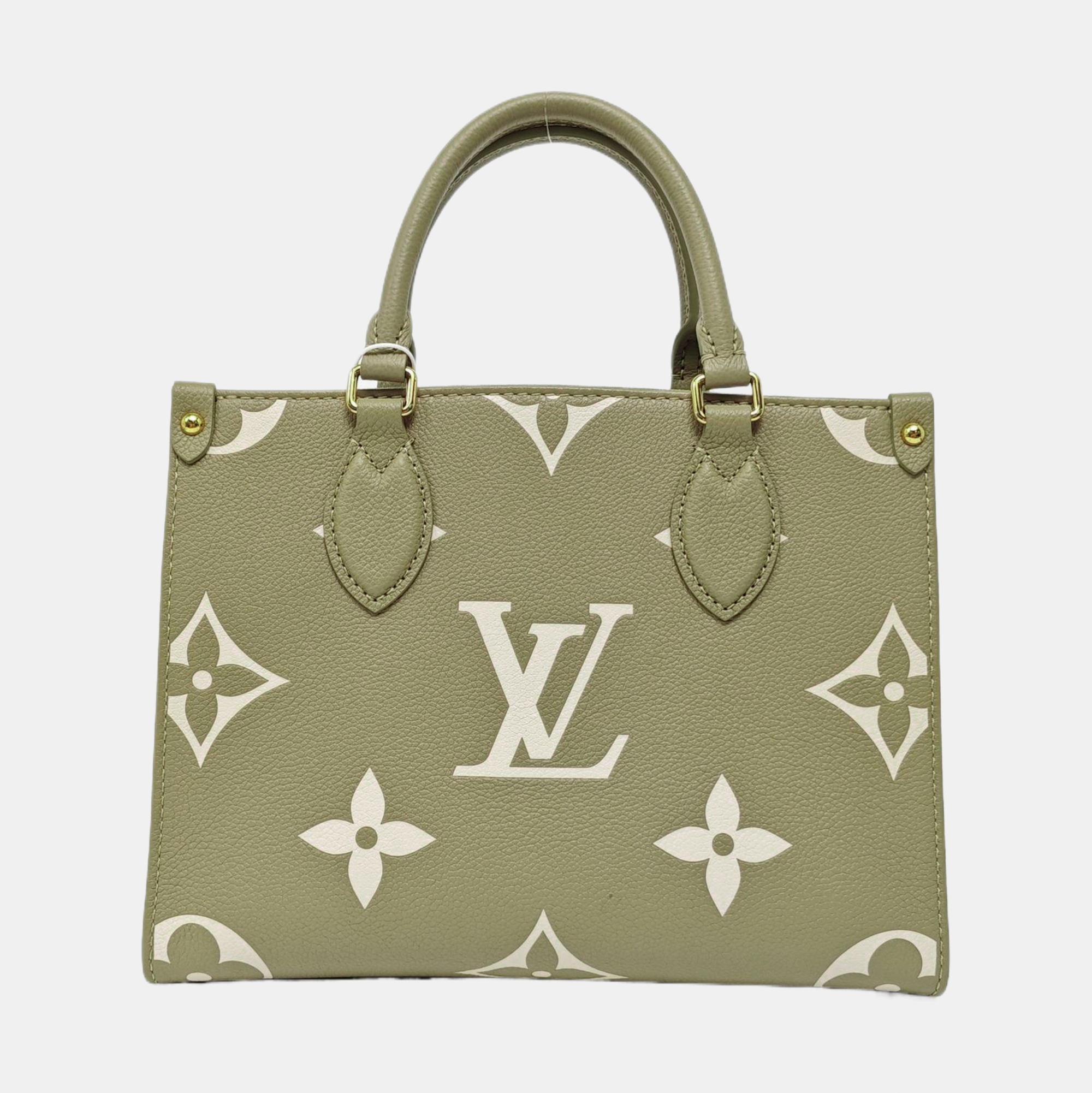 ONTHEGO PM Monogram Calfskin Green