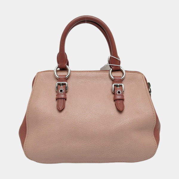 Calfskin Tote Bag Pink