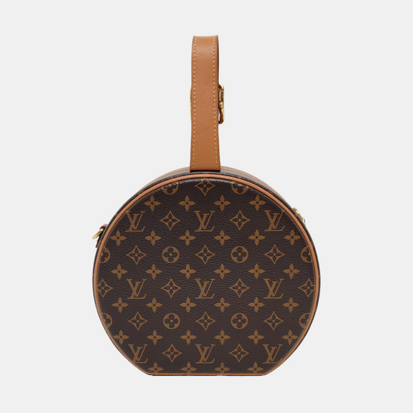 BOITE CHAPEAU PM Monogram Coated Canvas Brown