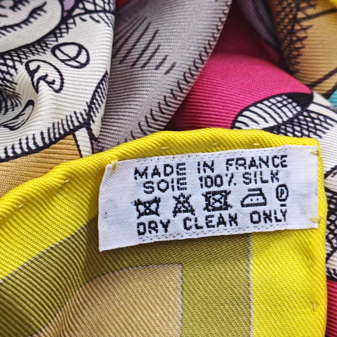 Mulberry Silk Silk Scarf Multicolor