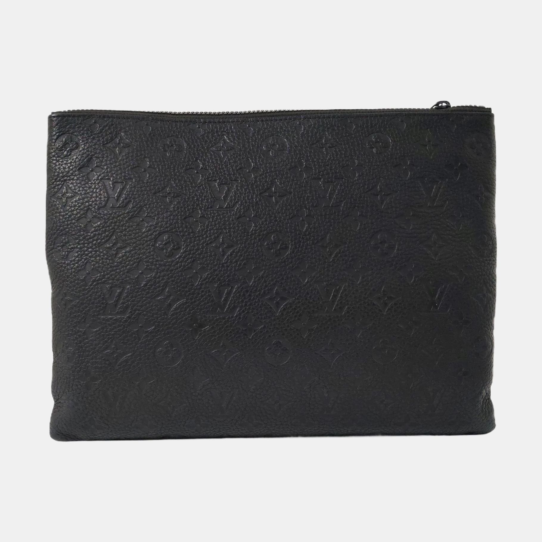 Monogram Calfskin Black