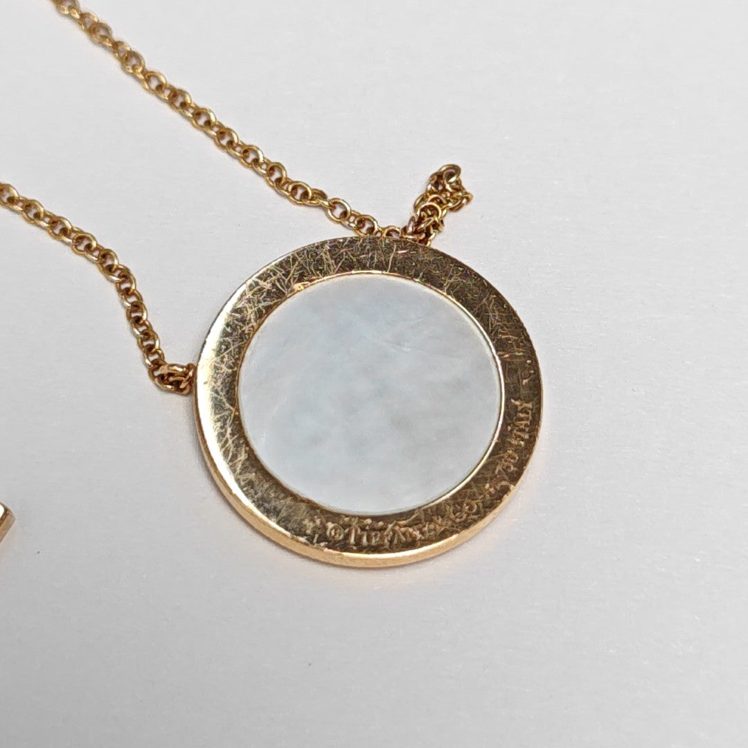 Tiffany T 18k Rose Gold Necklace