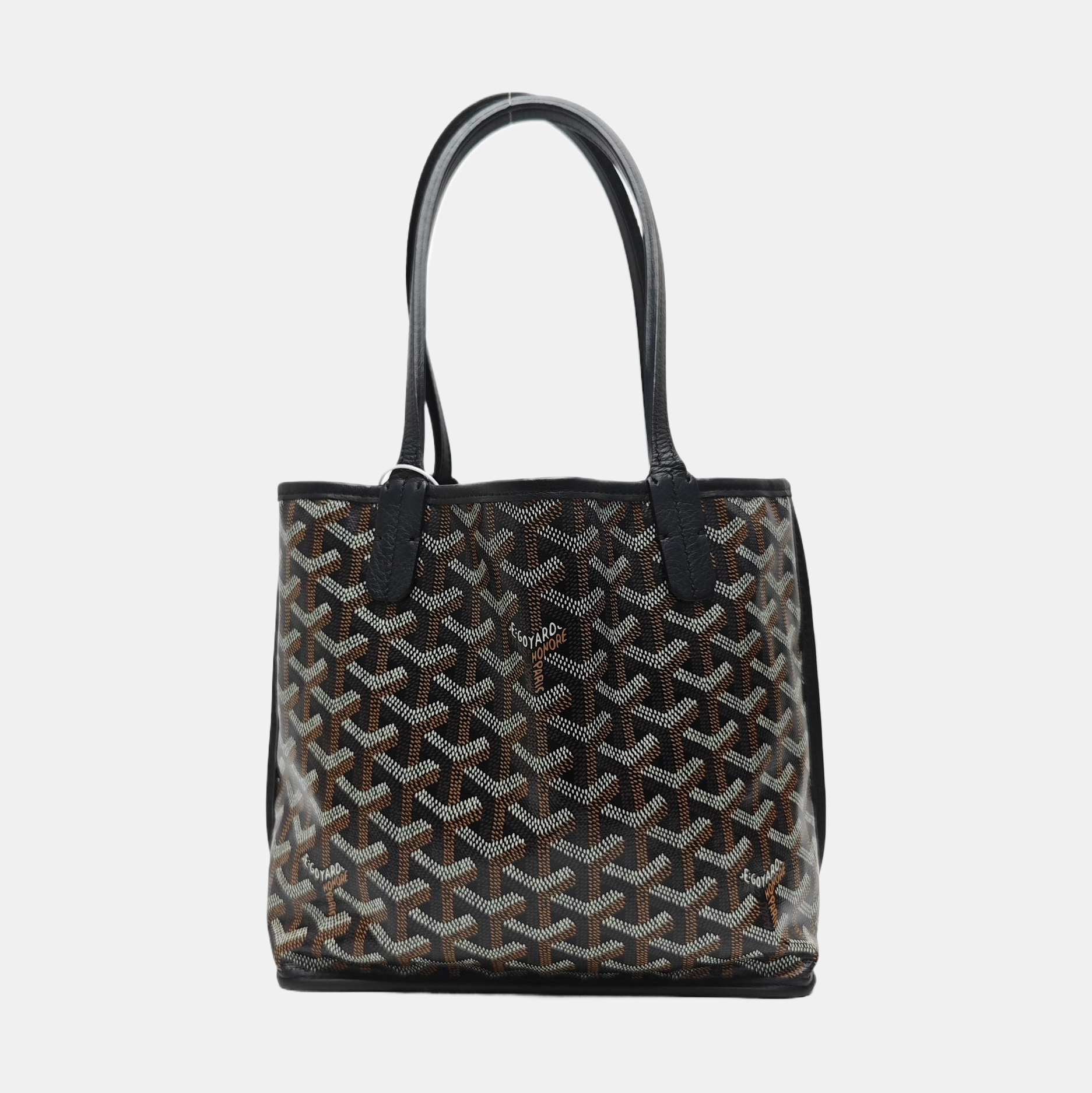 Anjou Mini Coated Canvas Black