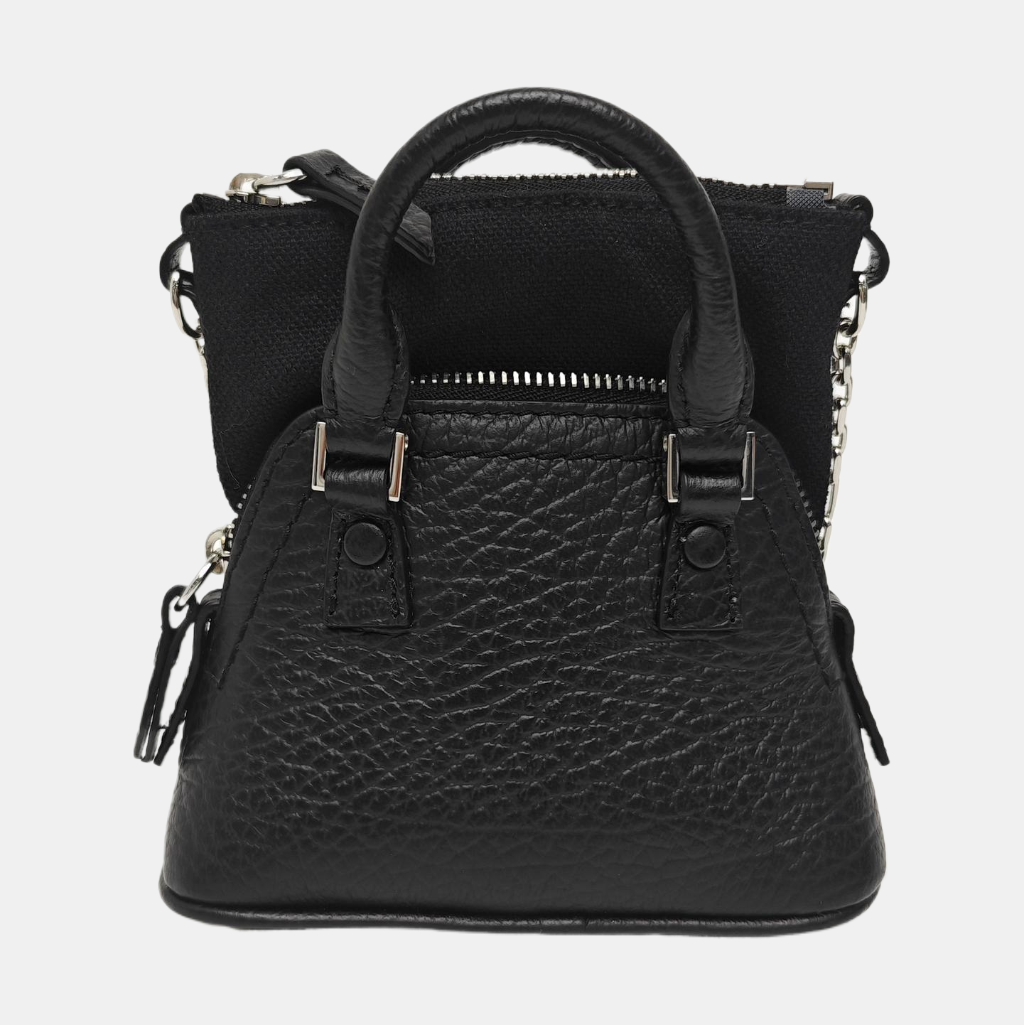 Calfskin Shoulder Bag Black