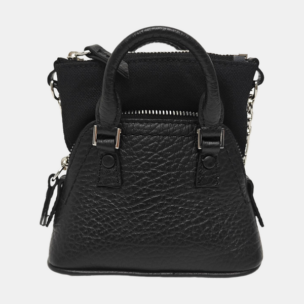 Calfskin Shoulder Bag Black
