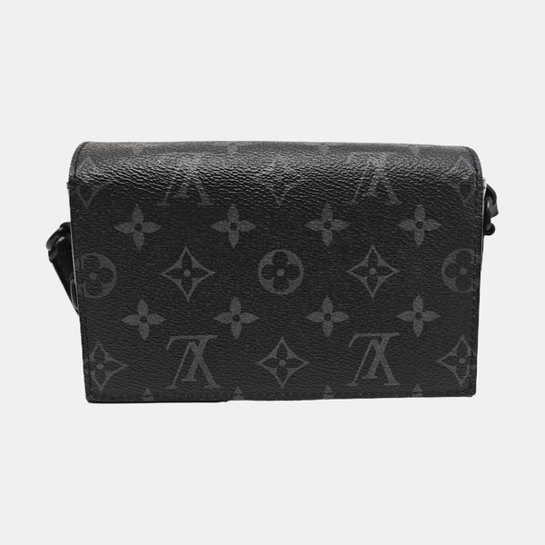 STEAMER Mini Monogram Coated Canvas Black