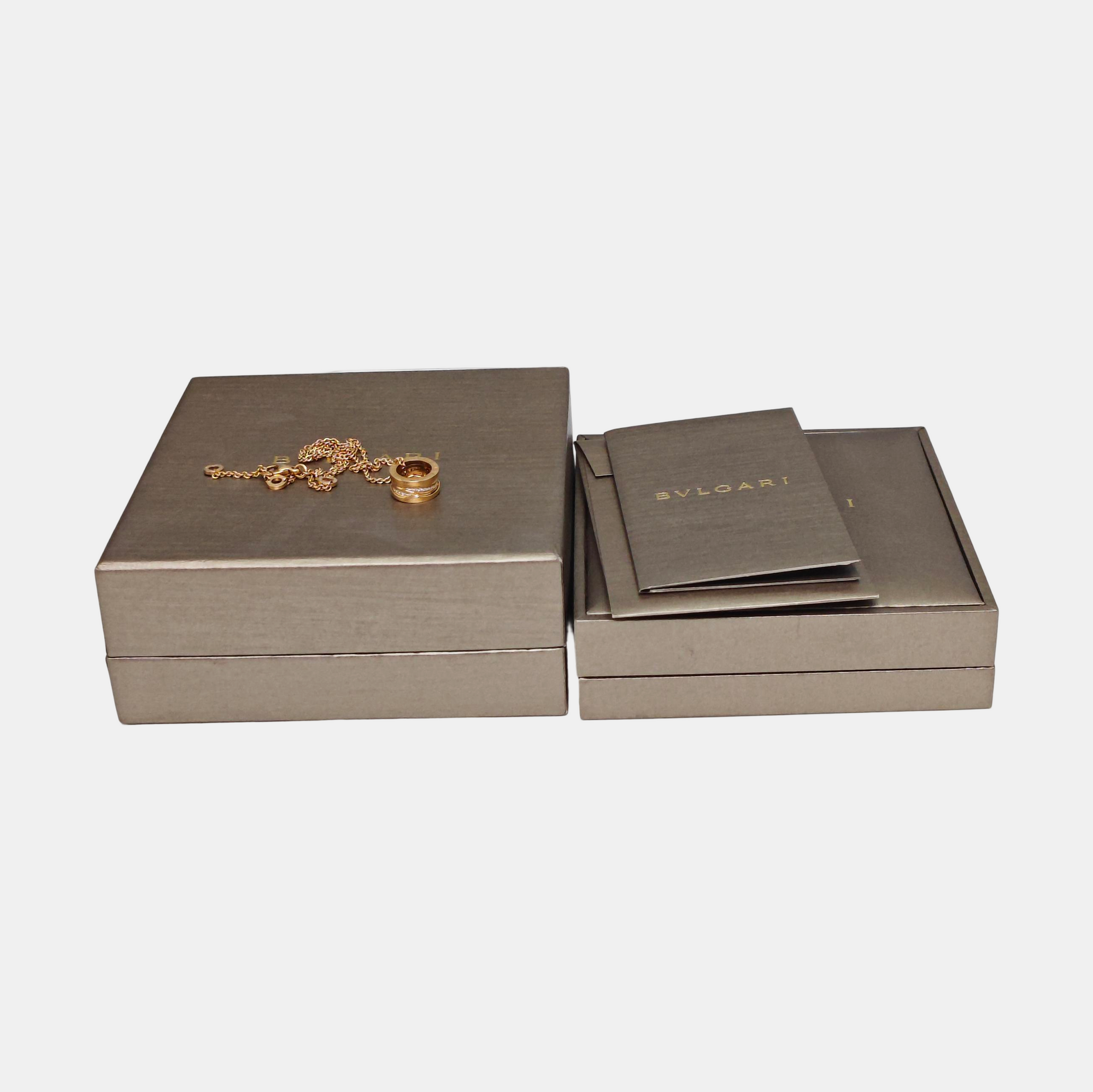 B.ZERO1 18k Rose Gold Necklace