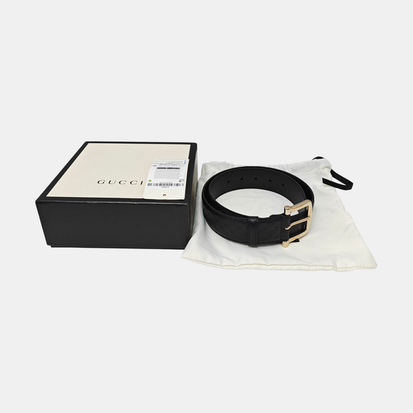 Leather Belt Black