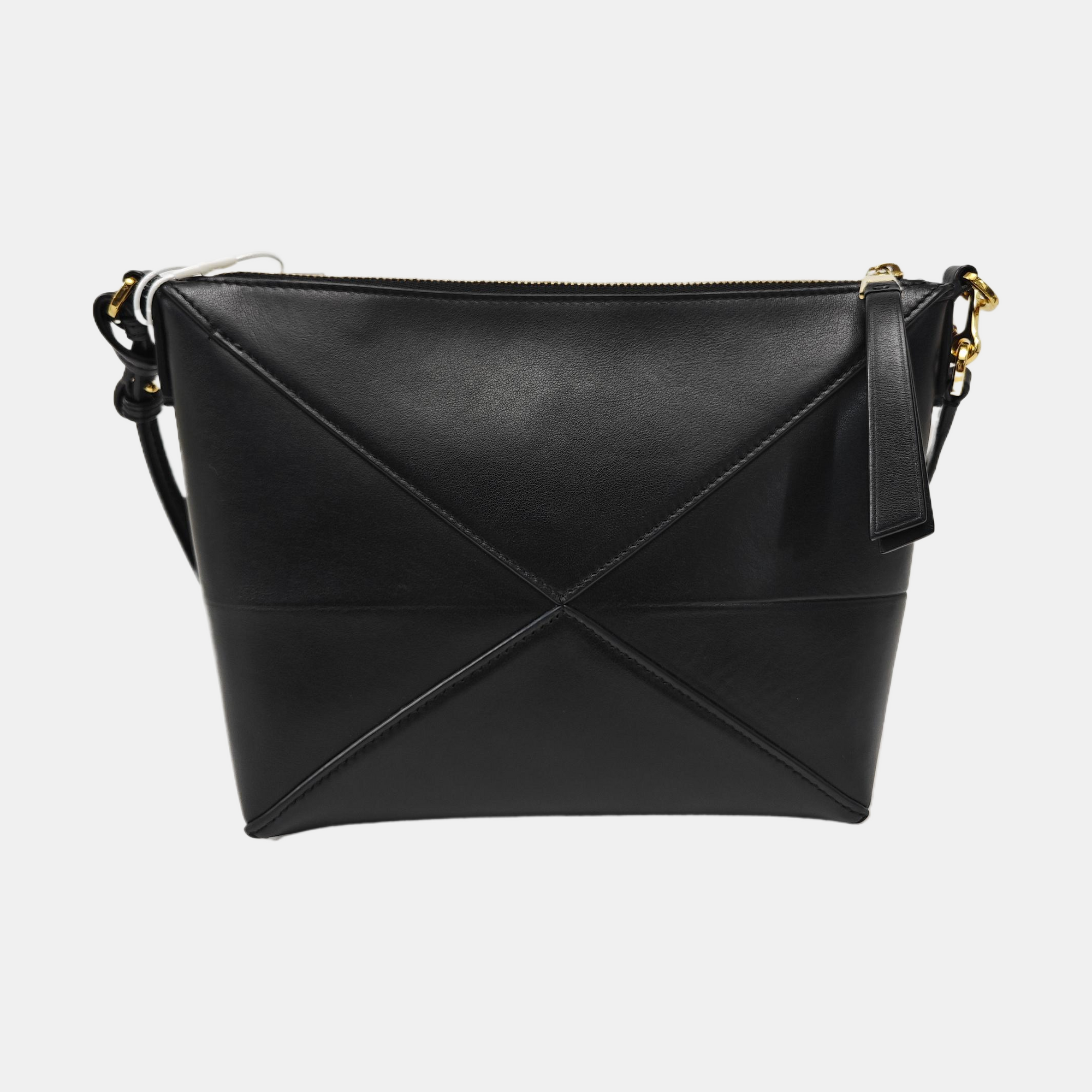 Origami Ala Quilted Lambskin Black