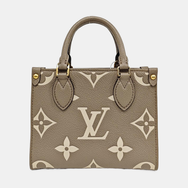 ONTHEGO BB Monogram Calfskin Gray