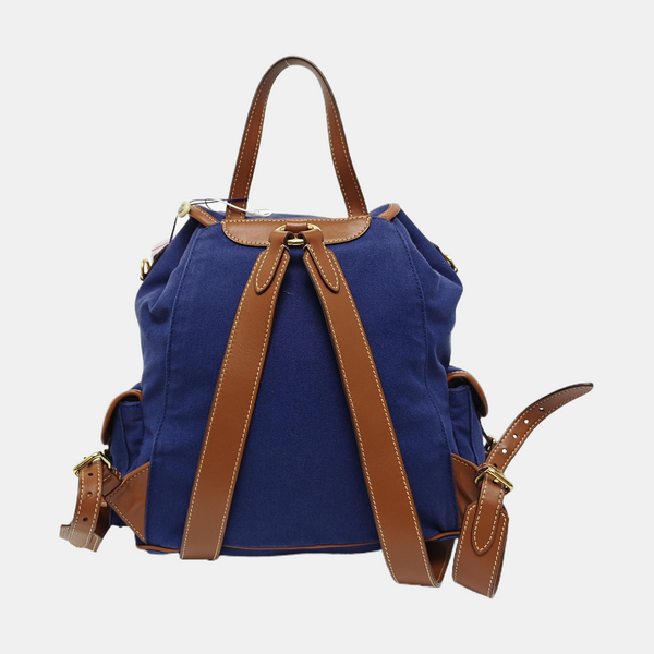 Fabric Backpack Blue