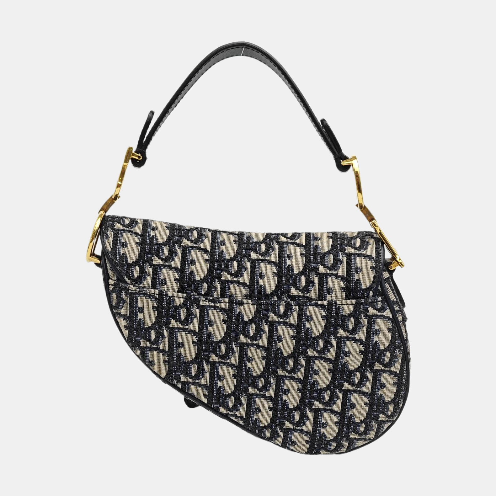 Saddle Mini Oblique Canvas Blue
