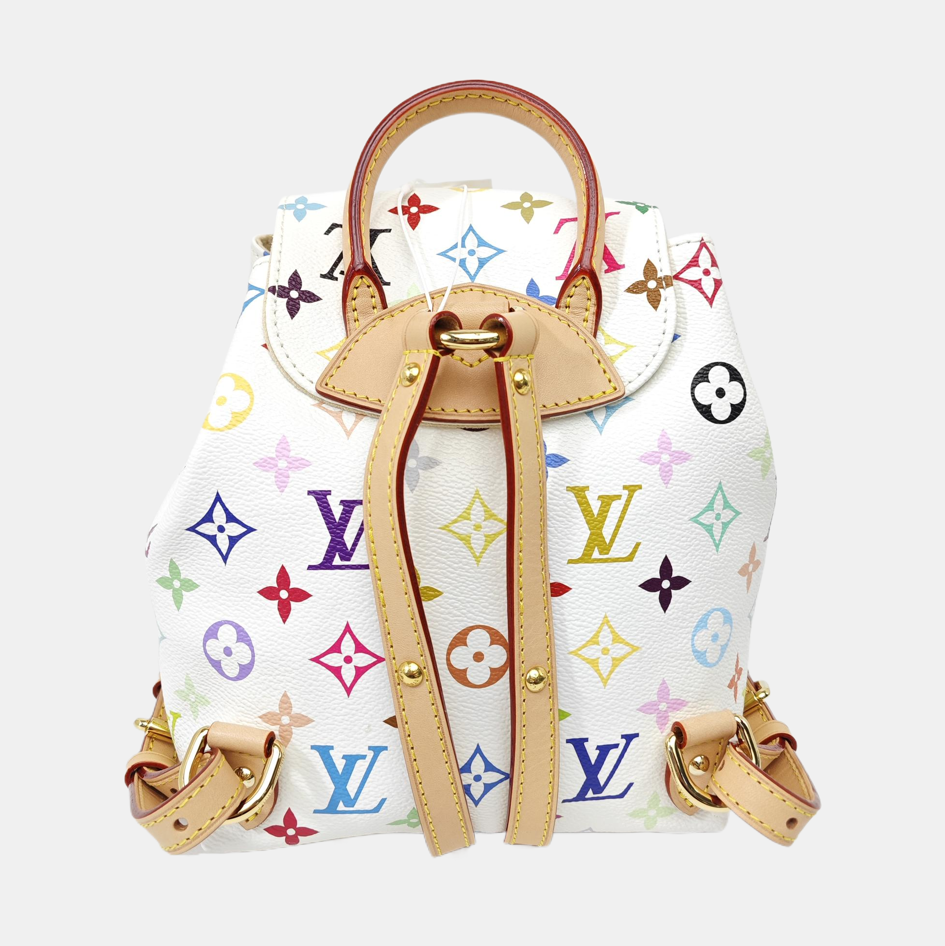 LV × TM VENICE Monogram Coated Canvas White