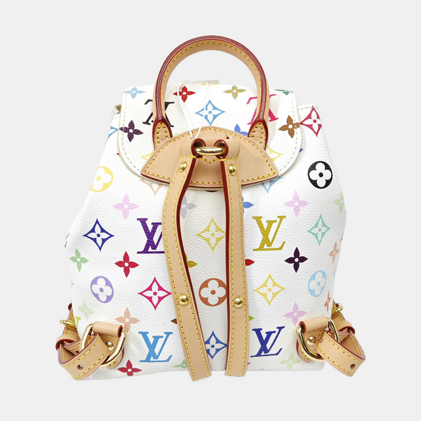 LV × TM VENICE Monogram Coated Canvas White