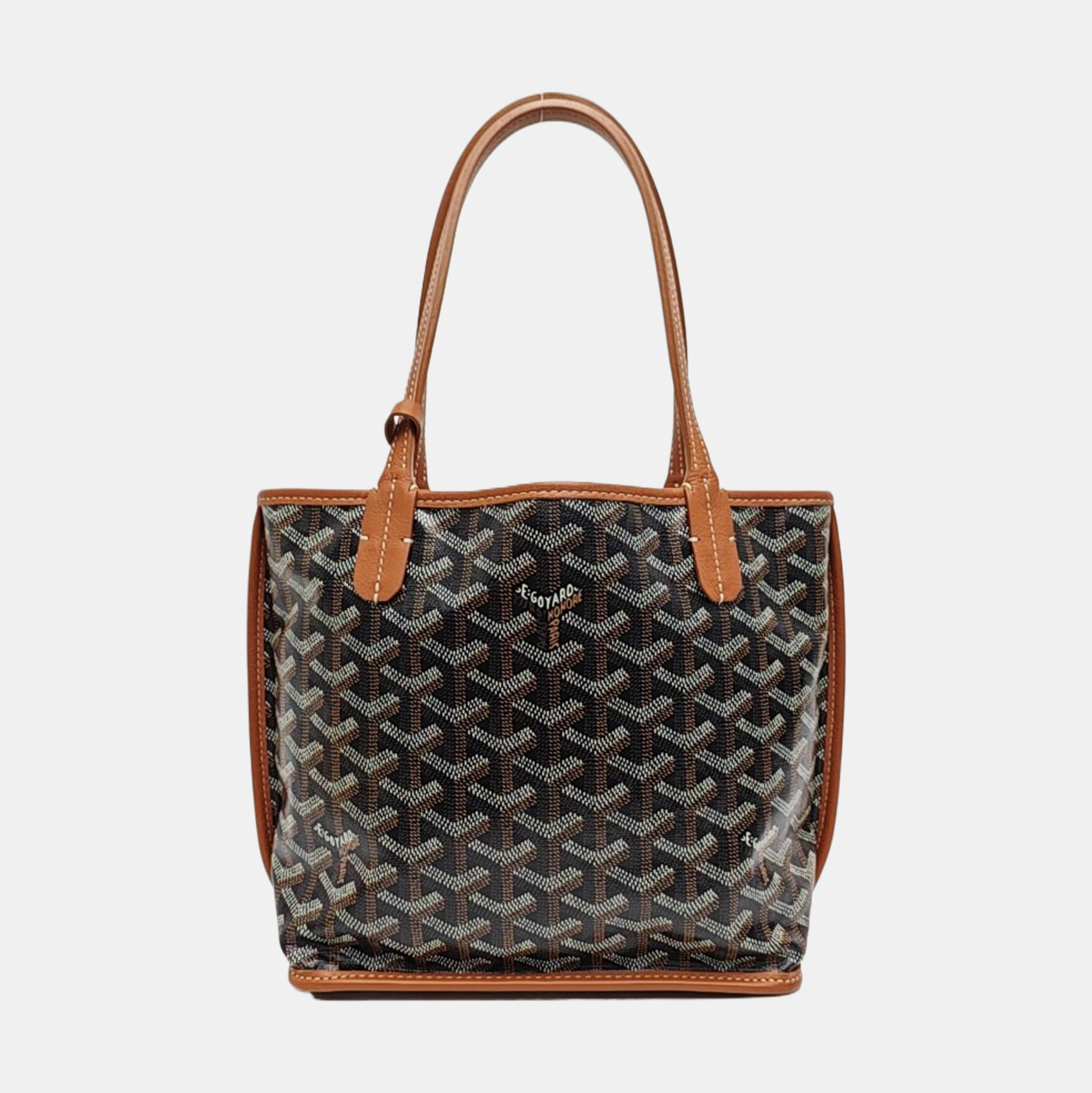 Anjou Coated Canvas Brown