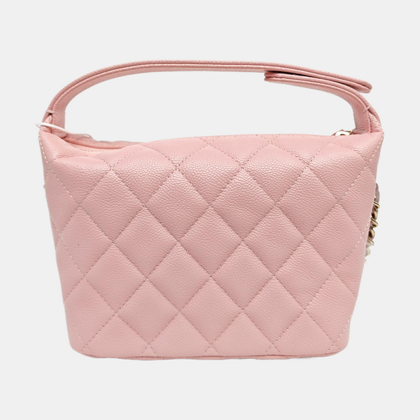 HOBO Quilted Grained Calfskin Pink