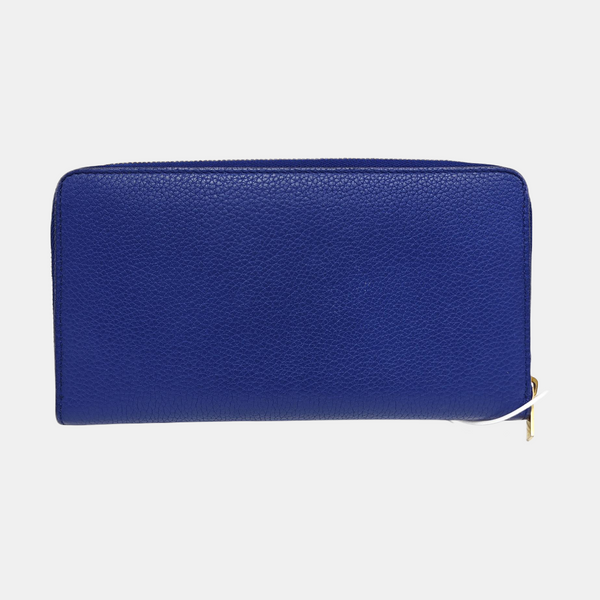 Calfskin Wallet Blue
