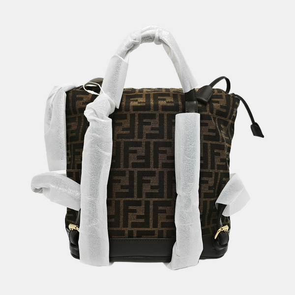 Fabric Backpack Brown