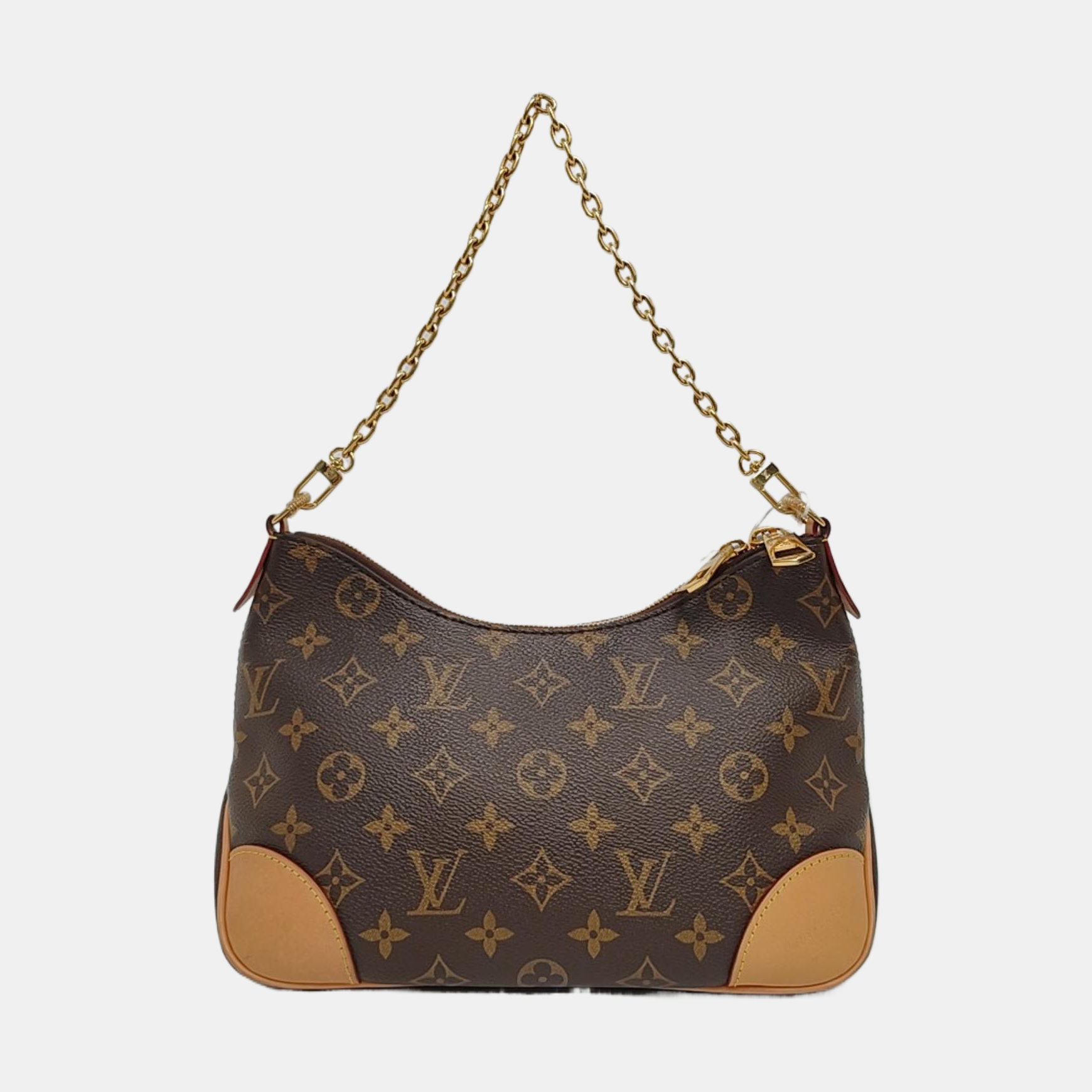 BOULOGNE Monogram Coated Canvas Brown