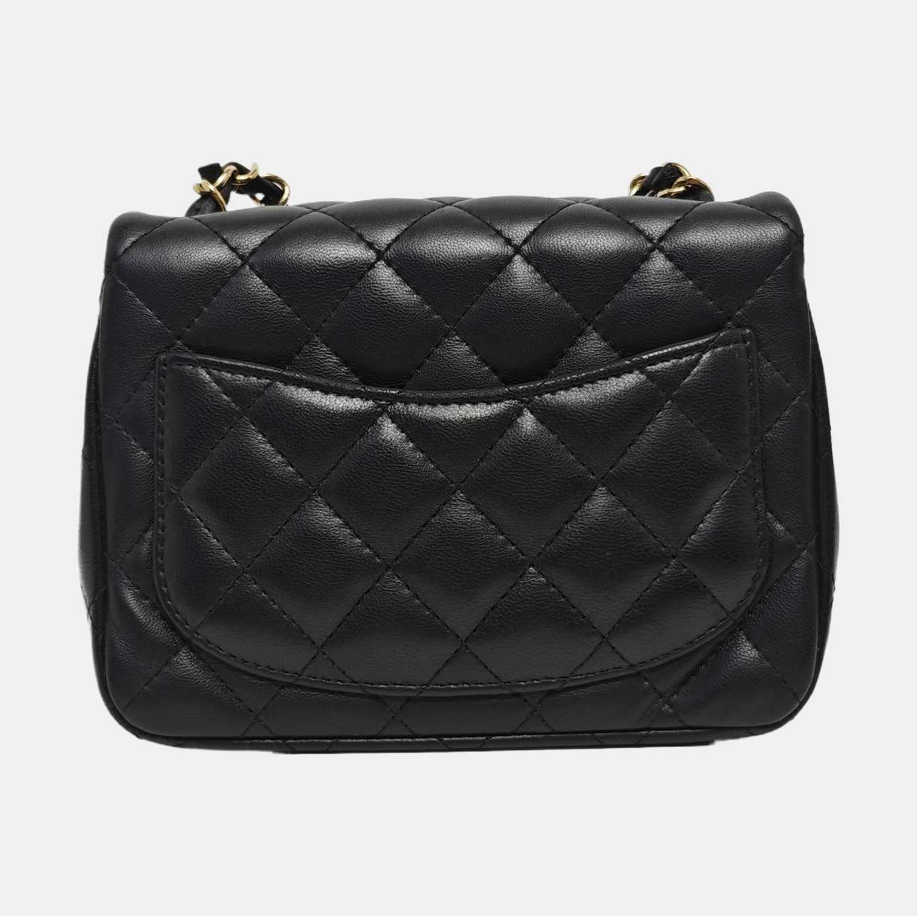 CLASSIC FLAP Mini Quilted Lambskin Black