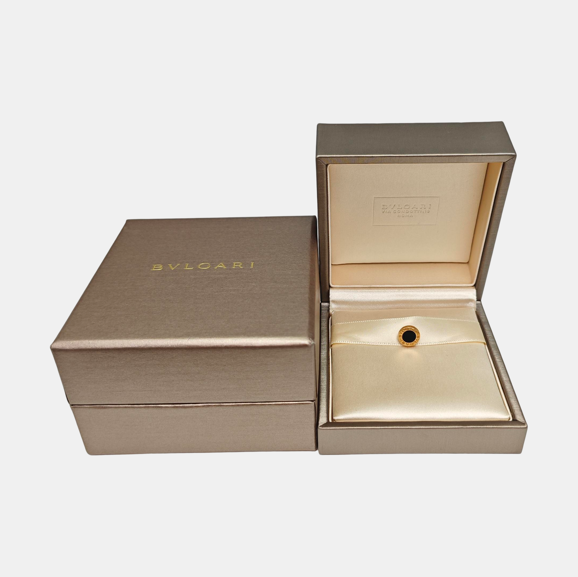 BVLGARI BVLGARI 18k Rose Gold Stud Earrings