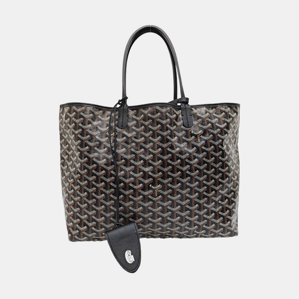 Saint Louis PM Coated Canvas Black