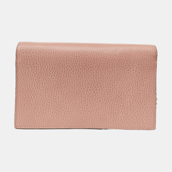 GG Marmont Super Mini Calfskin Pink