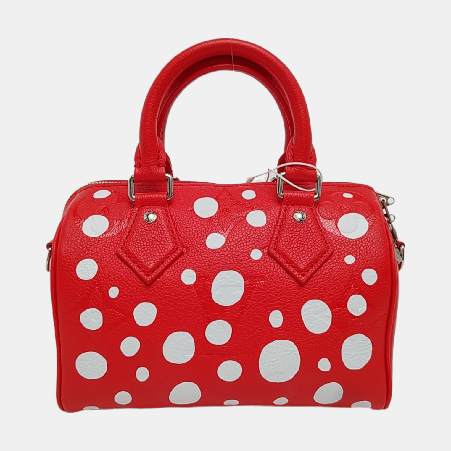 Authenticated pre-owned  SPEEDY Monogram Calfskin Red - Shoulder Bag at Looply