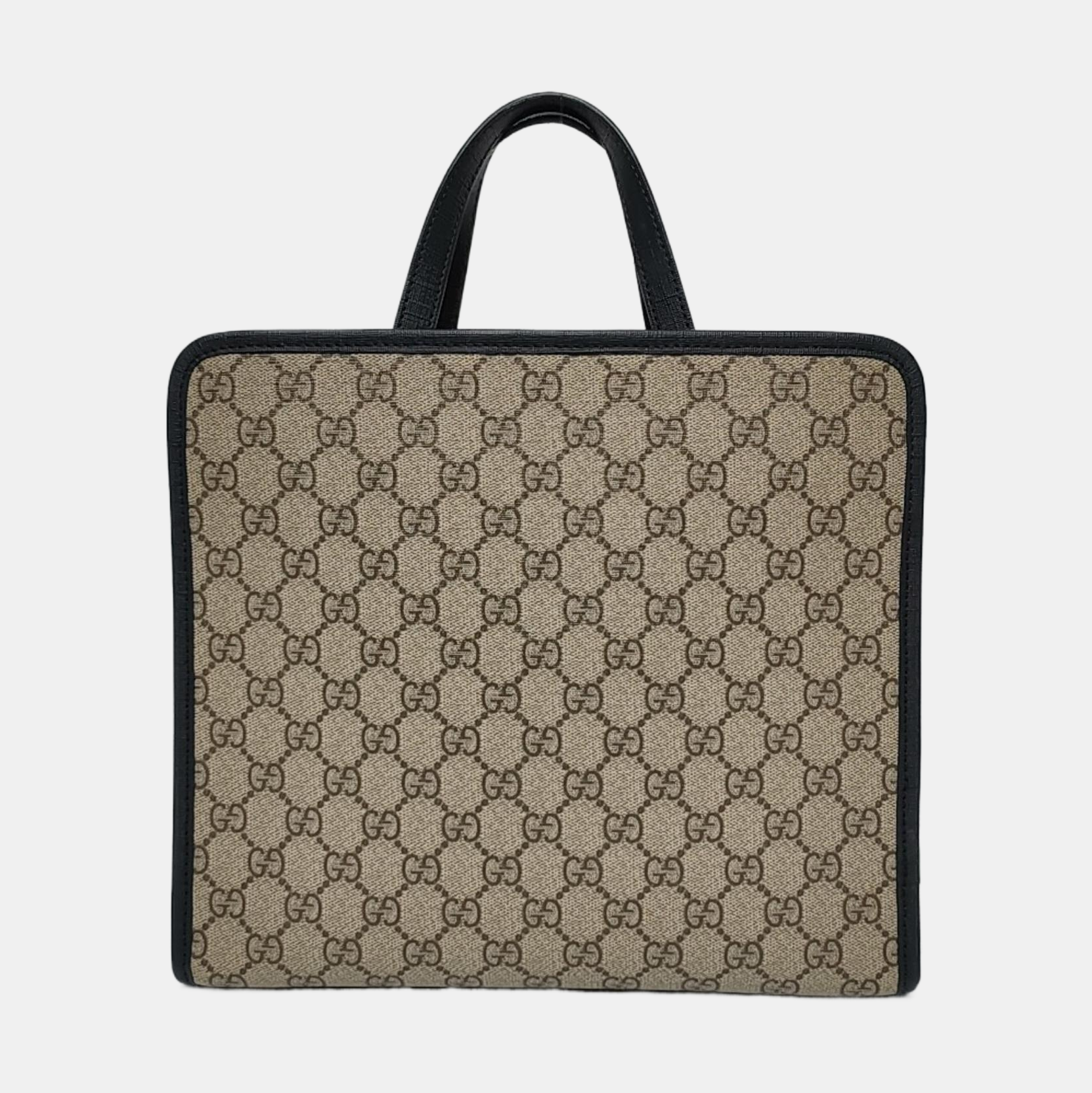 Monogram Coated Canvas Beige