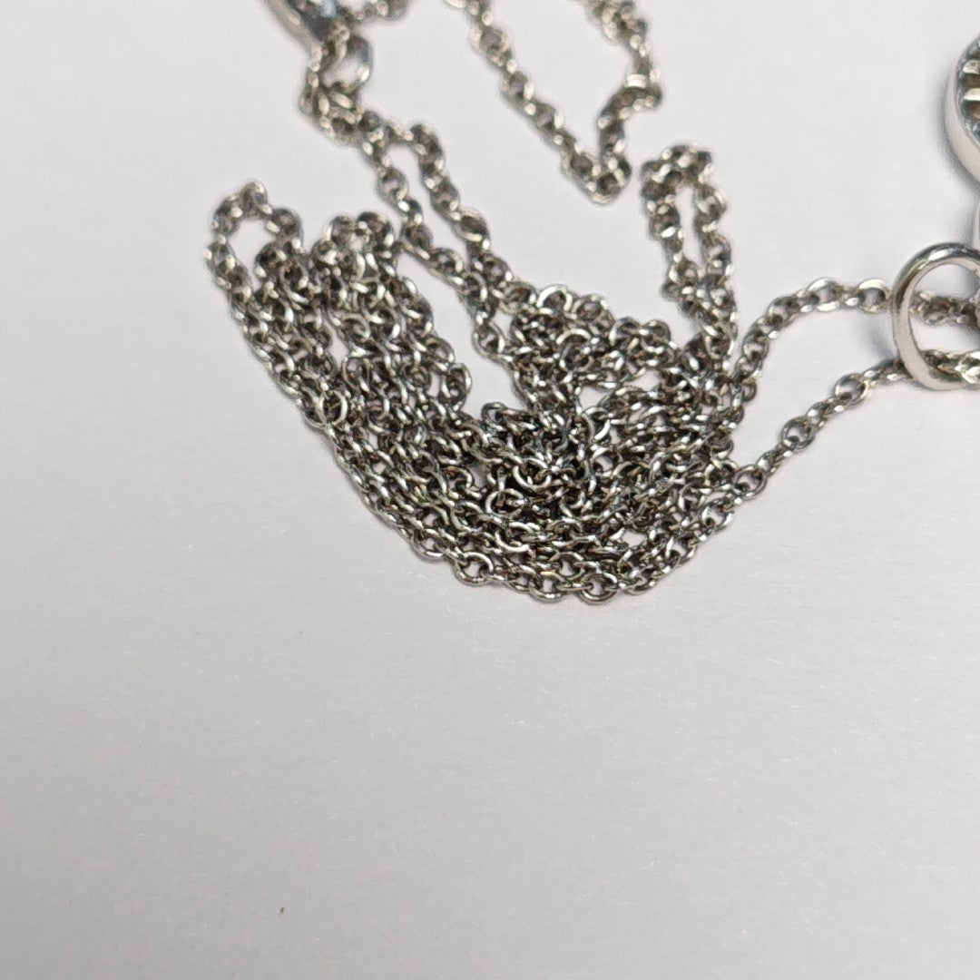 Tiffany Keys Platinum 950 Silver Necklace