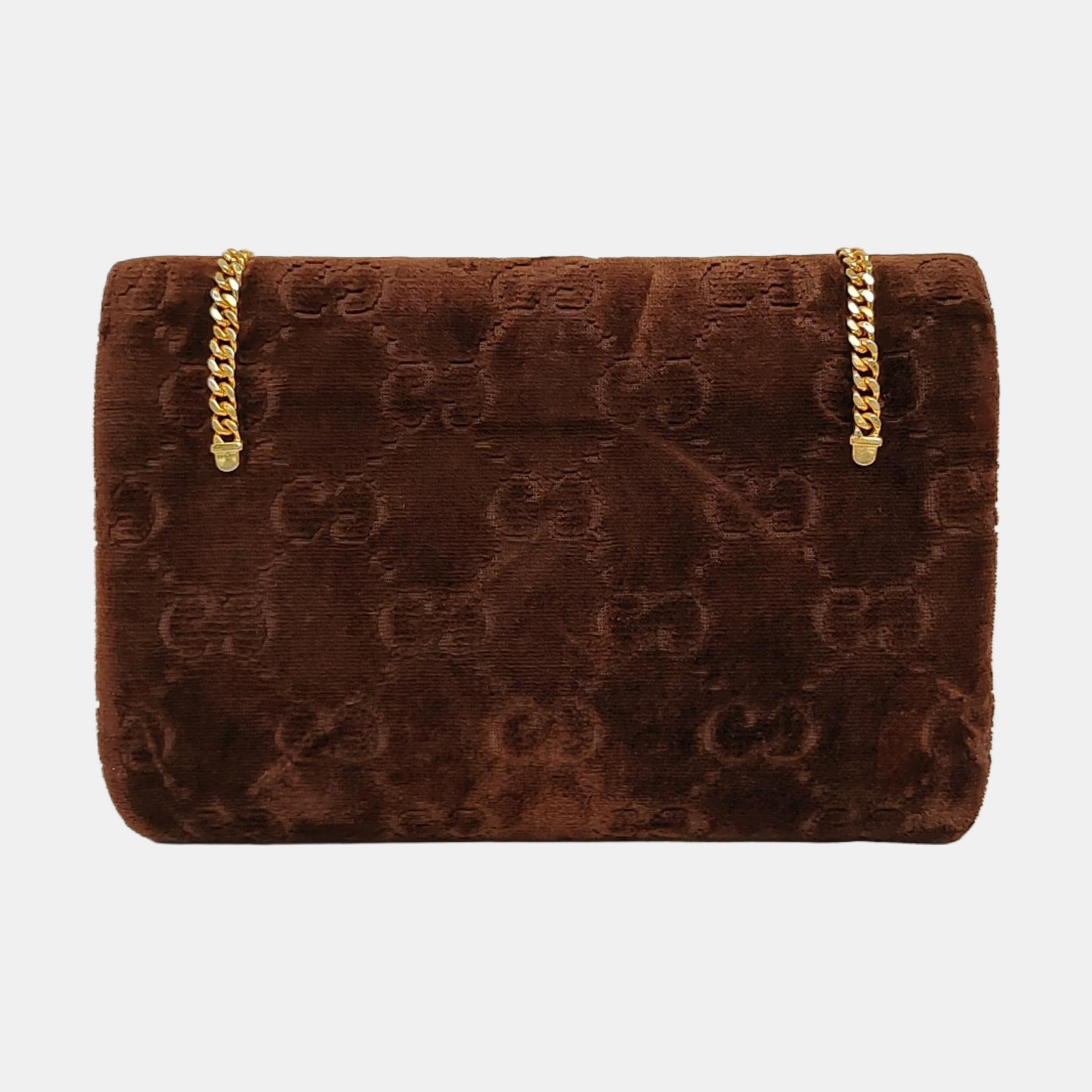 Monogram Velvet Brown