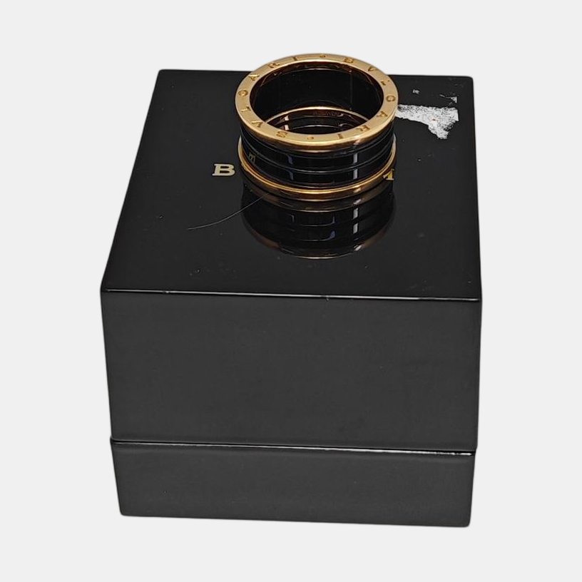 B.ZERO1 18k Rose Gold Ring EU 70