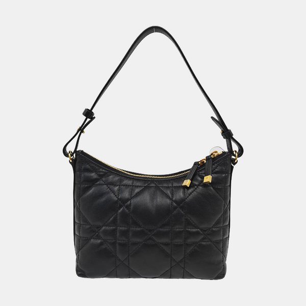 Miss Caro Mini Cannage Lambskin Black