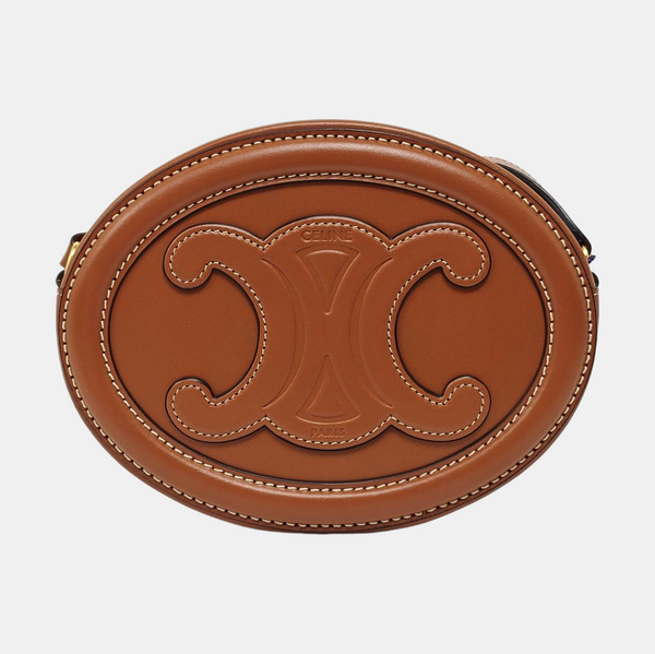 TRIOMPHE Small Calfskin Brown