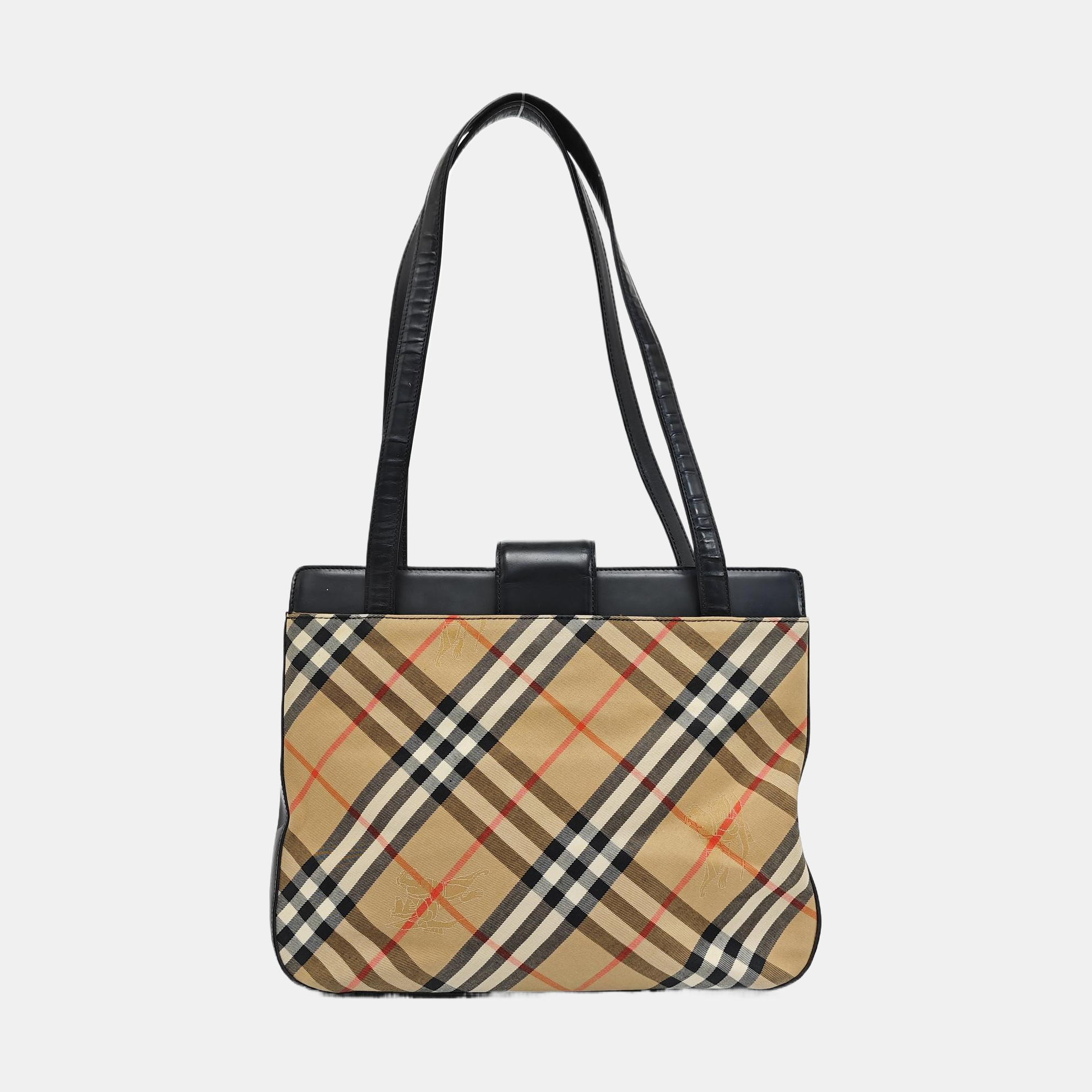 Canvas Tote Bag Beige