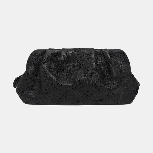 SCALA Mini Monogram Calfskin Black