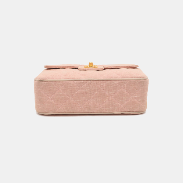 VINTAGE HOUSE Quilted Canvas Pink