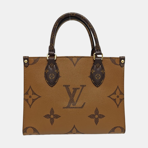 ONTHEGO PM Monogram Coated Canvas Brown