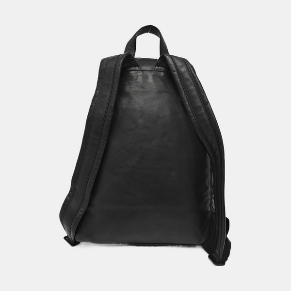 Calfskin Backpack Medium Black